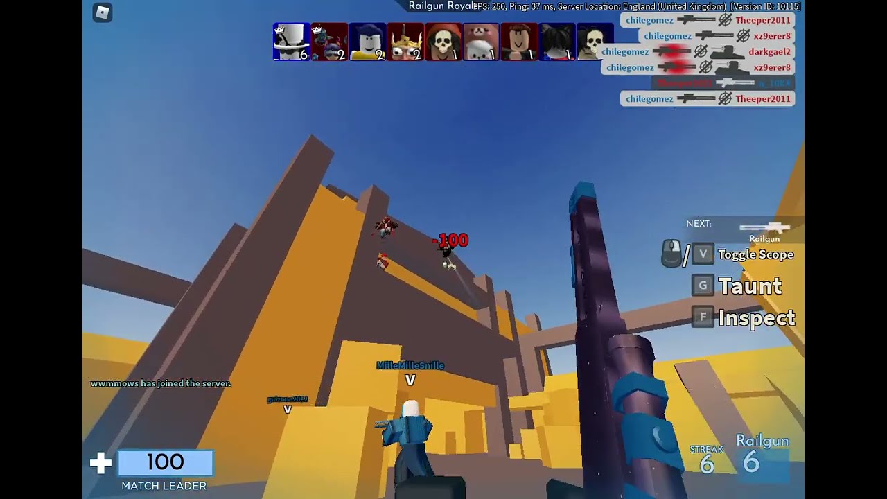 chile back in action (0:27 late join)