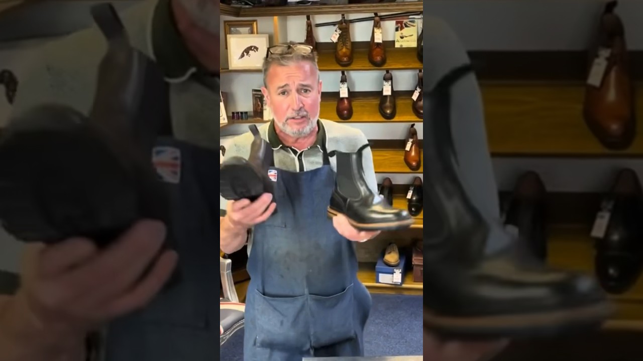 Trickers Henry Vibram Vi-lite VS Commando Sole Weight Difference #trickers #chelseaboots #vilite