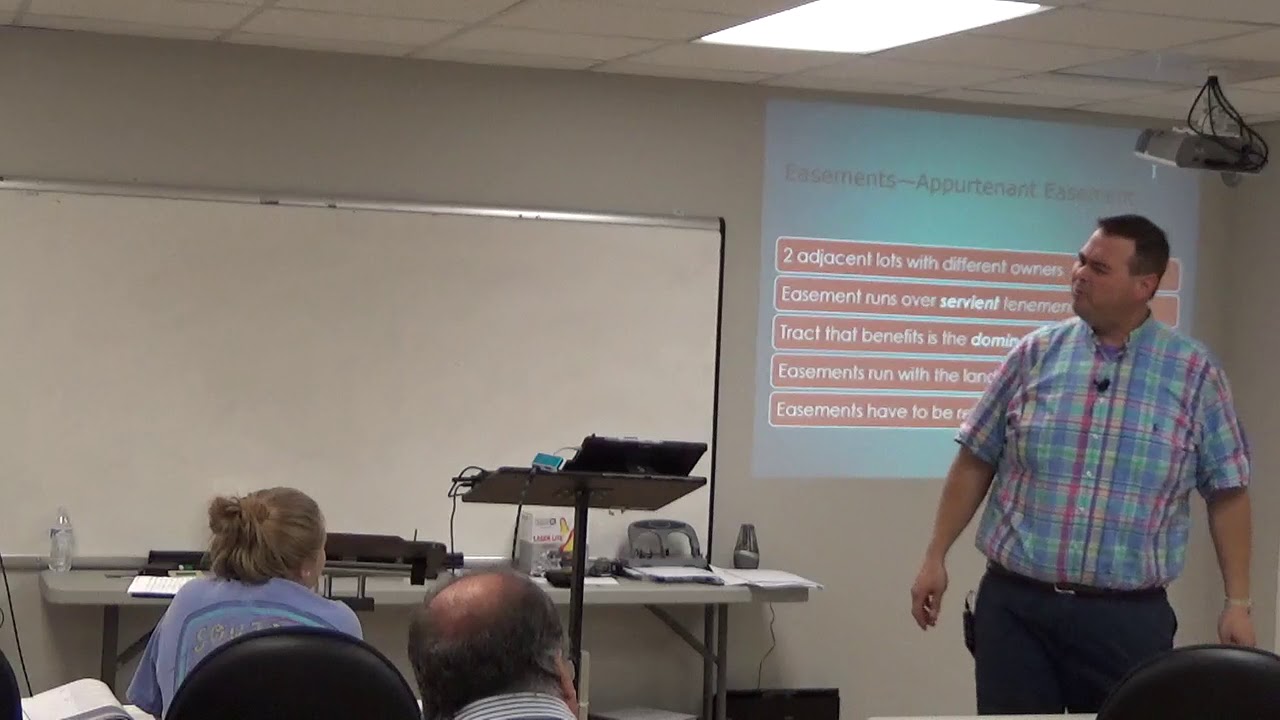 CH 3 Part 2  Easements Gross and Appurtenant, Encroachments