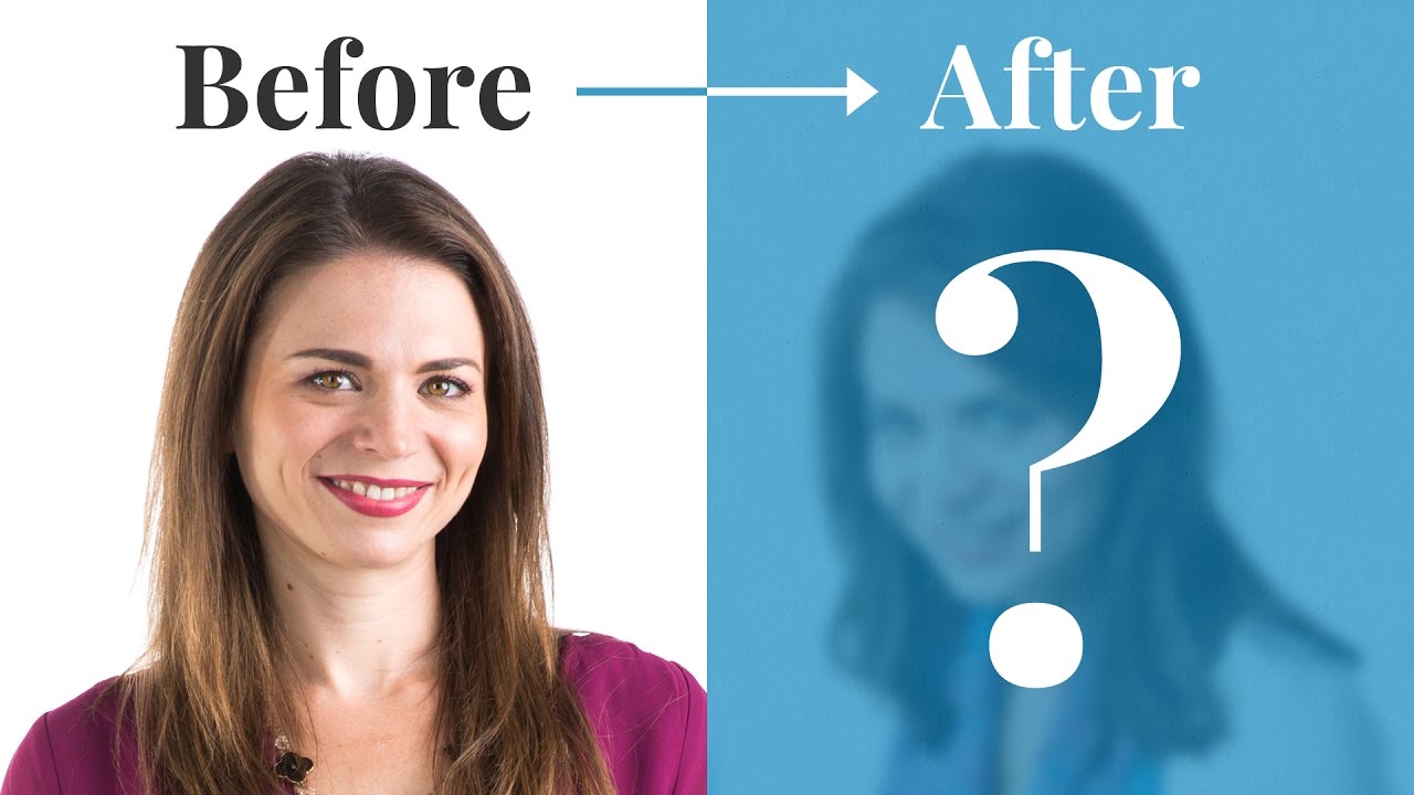 A Before and After to Be Yourself in the Business World