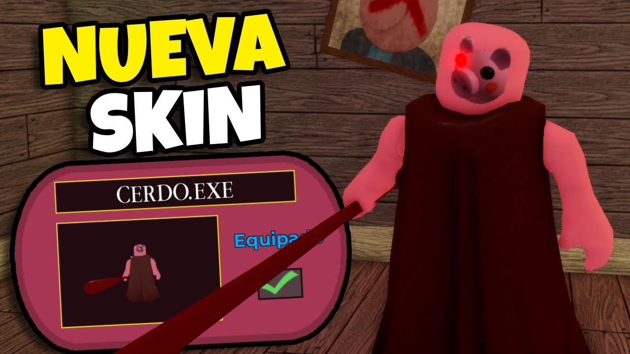COMO TENER la NUEVA SKIN (PIGGY.EXE) MUY FACIL 😱 ROBLOX #roblox #piggy #update
