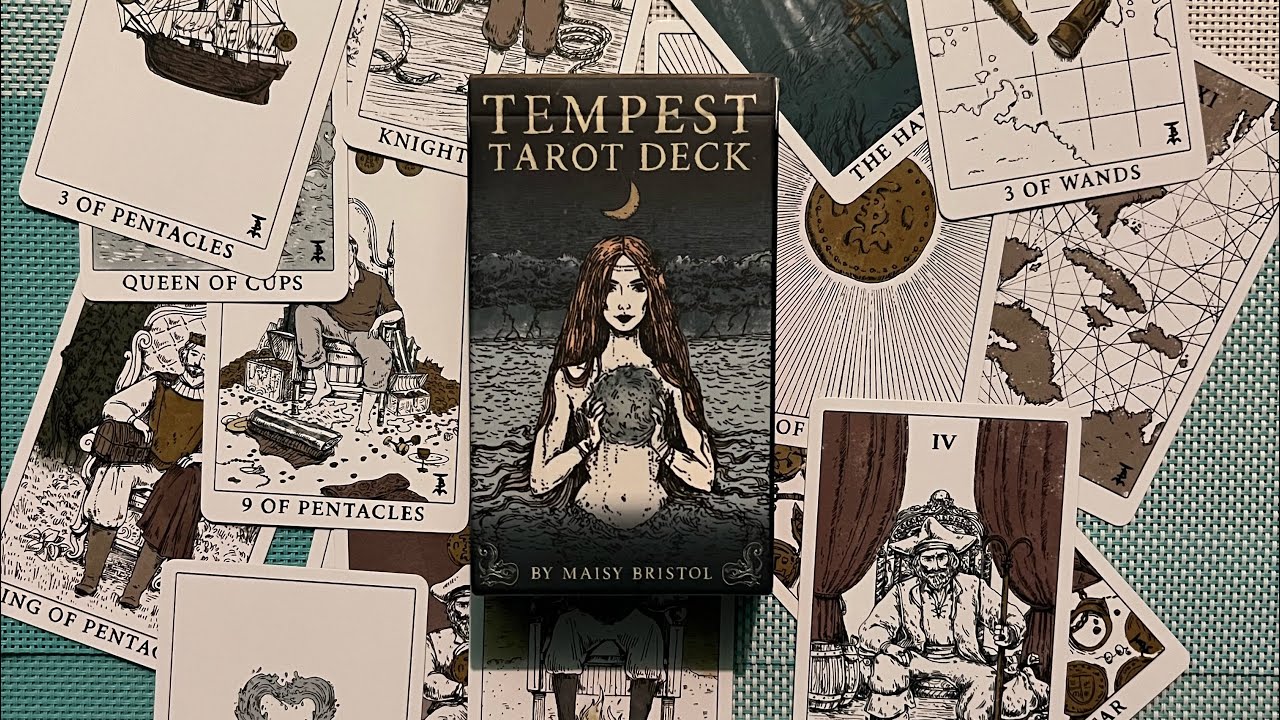 Tempest Tarot Deck Review & Full Flip Through | Dark Aesthetic Deck Walkthrough&rdquo;