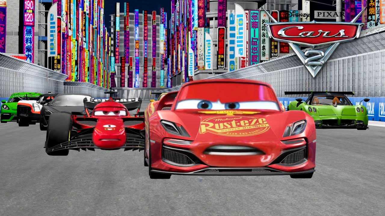 Cars 2 : Tokyo Race Remake | BeamNG.drive