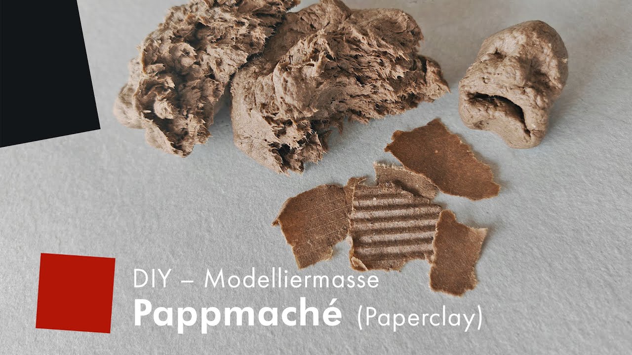 DIY: Modelliermasse – Pappmaché