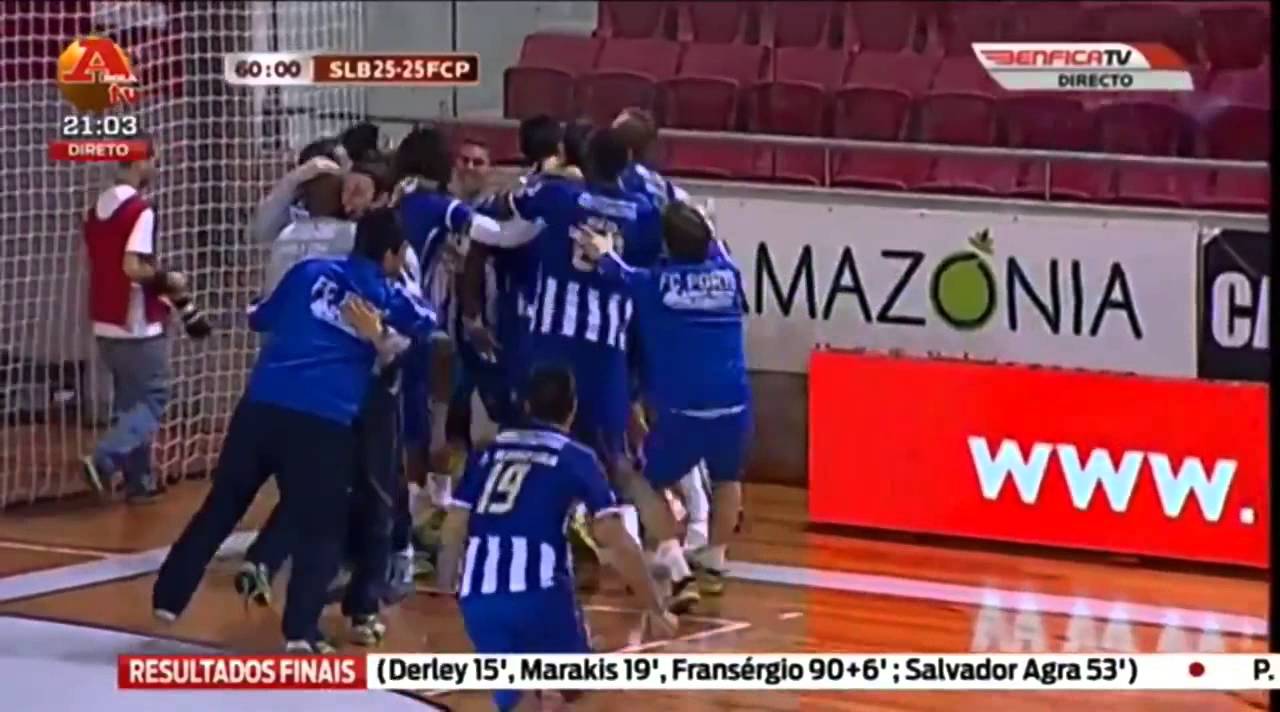 Final épico no  Benfica 25-26 FC Porto - Andebol