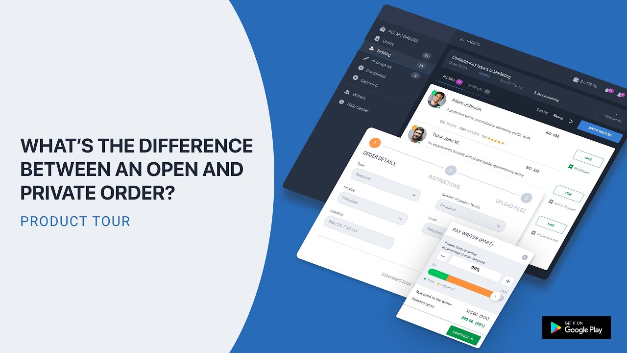 What&rsquo;s the Difference Between an Open and Private Order?