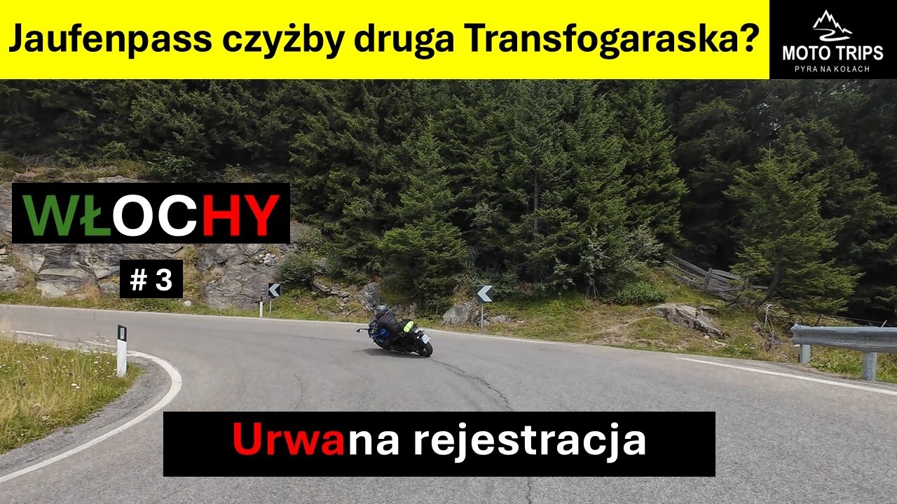 SS44→Jaufenpass! Czyżby była druga Transfogaraska? Najlepsza droga Tyrolu! | Policja na ogonie