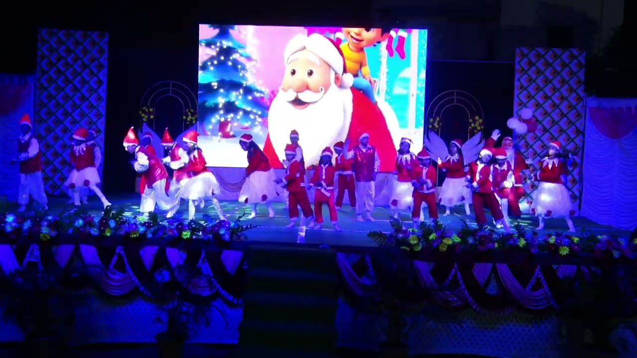 Christmas Dance 4th Annual Day 2025-26, St. Joseph's Higher Secondary School CBSE, Newasa 414603.