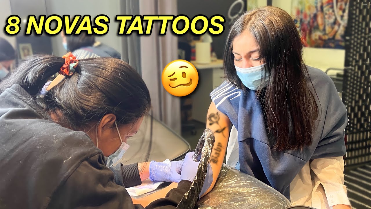 FIZ VARIAS TATUAGENS NO MESMO DIA!