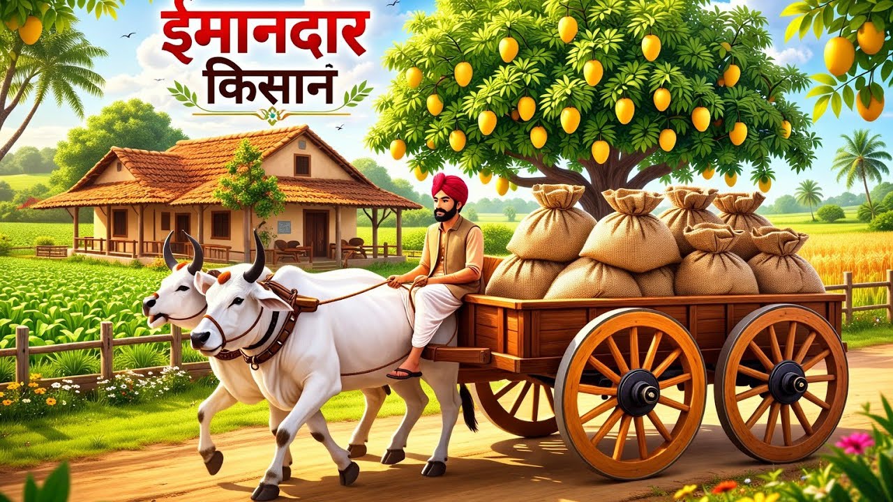 गरीब किसान से सफल किसान तक | Inspiring Farmer Story in Hindi | Mehnat Ki Kahani #cartoon #video 