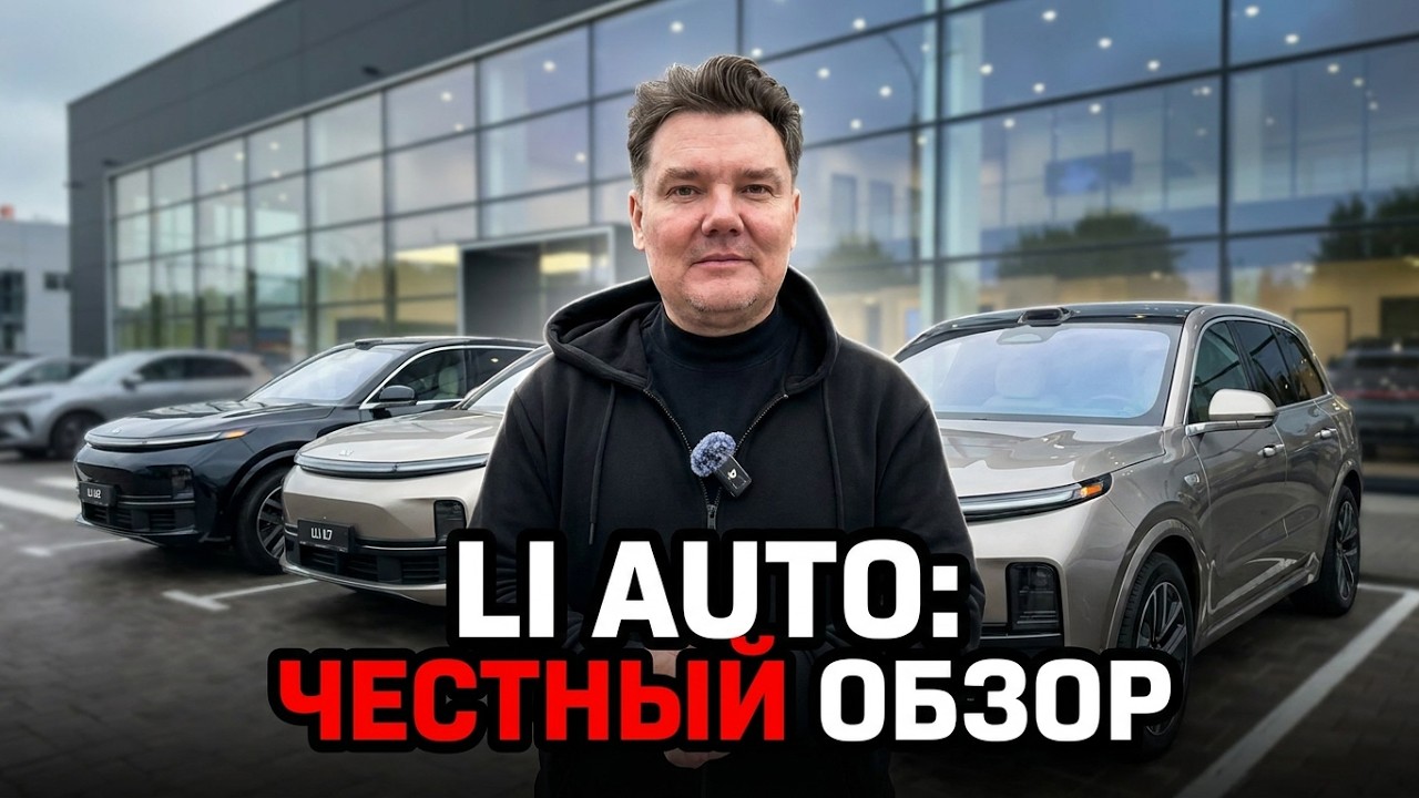 Li Auto русификация по заводу обзор модельного ряда Lixang цена L6, L7, L9
