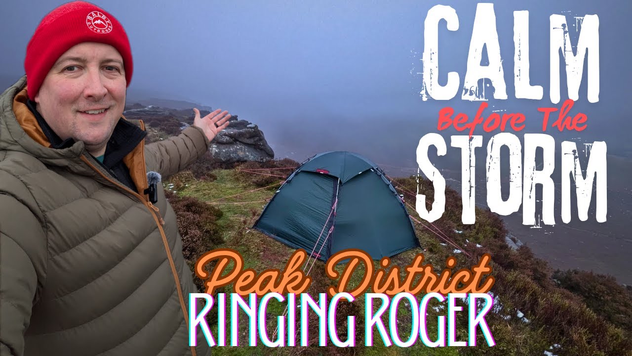 first STORM camp | Hilleberg Staika BL | Peak District | Wild Camp