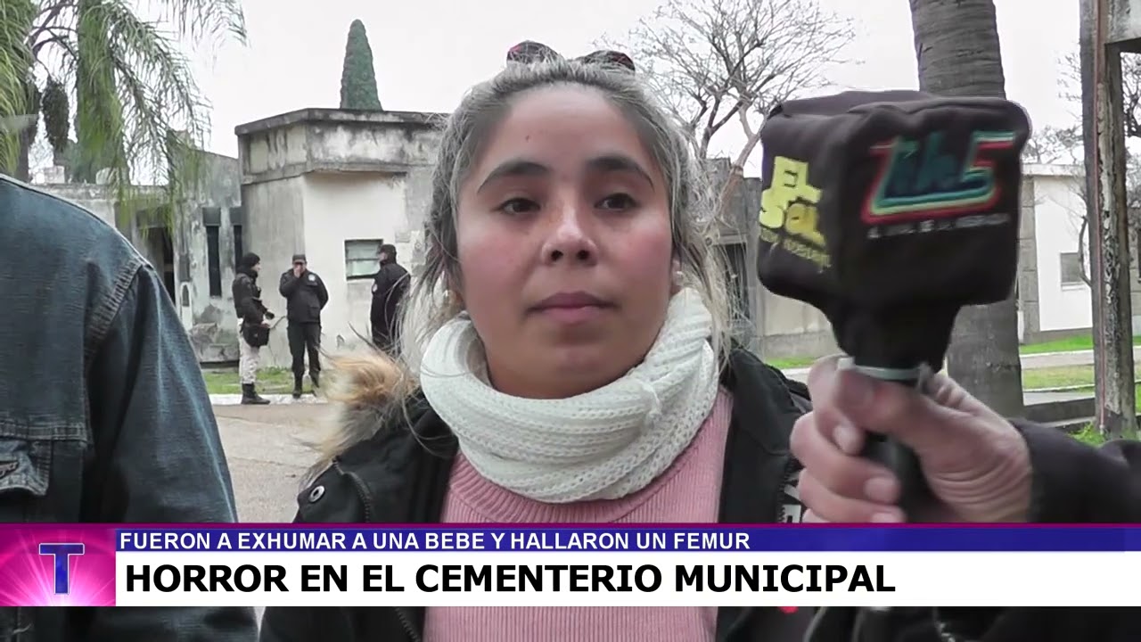Horror en el cementerio municipal