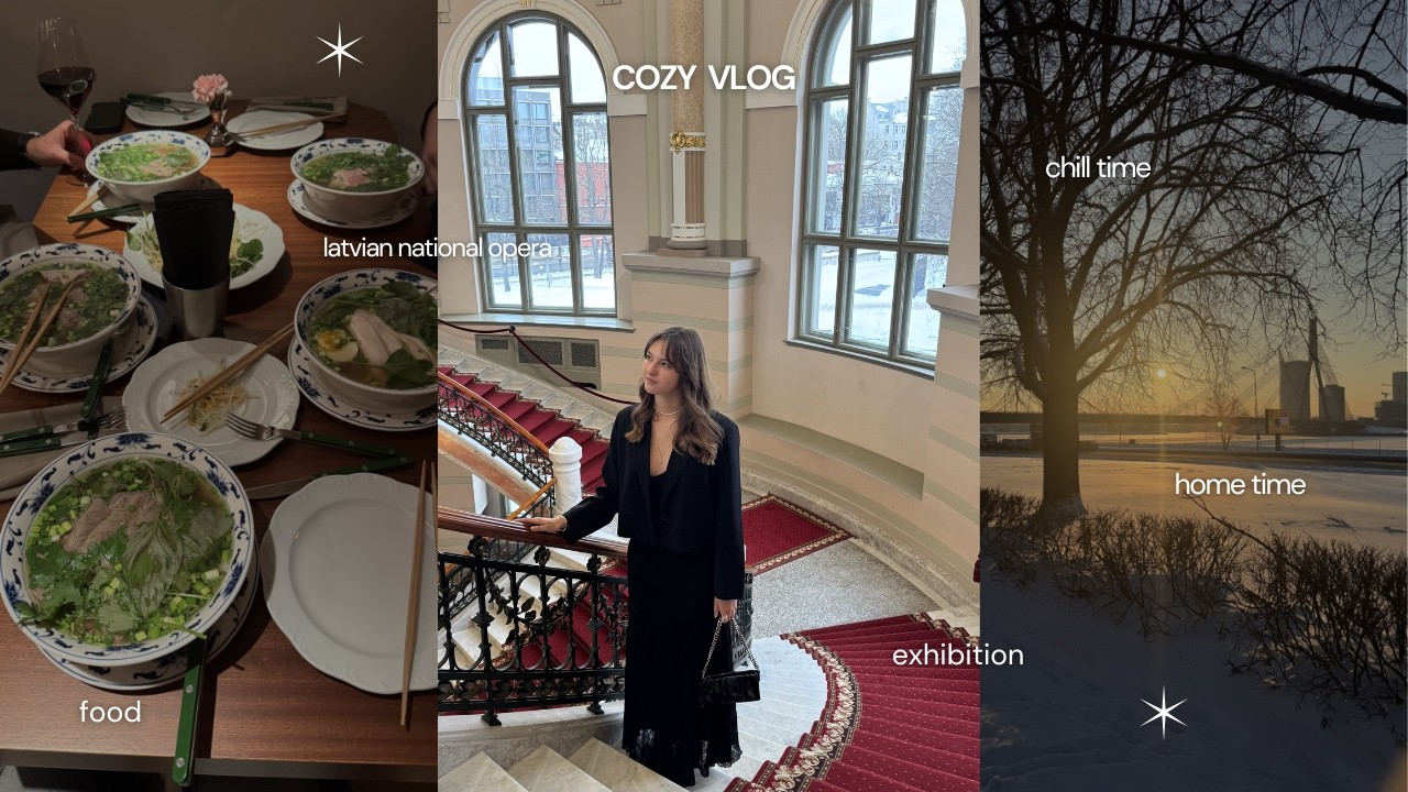 cozy VLOG - month at home in Latvia