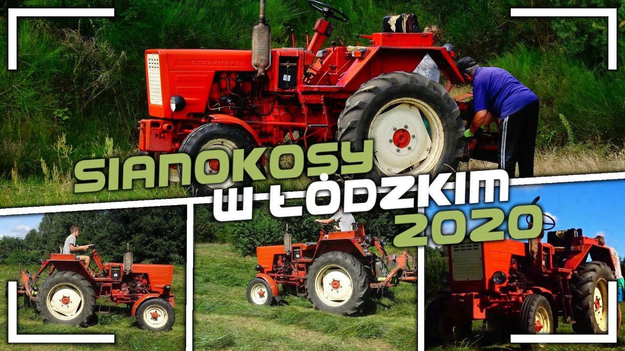Wakacje 2020 w Łódzkim 💪😏! 2 Pokos Trawy🍀 Sianokosy 2020🍀 T-25 dostaje po garach !!!