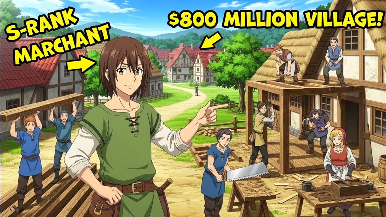 Merchant Build Richest Village in The World For Exiled Adventurers - Manga Recap