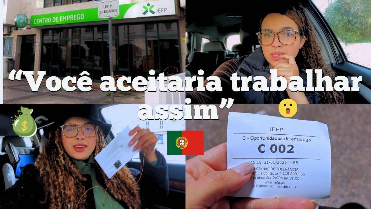 🇵🇹CONSEGUI UM TRABALHO EM PORTUGAL COM CONTRATO/TRABALHO EM RESTAURAÇÃO/DAILY VLOG/VAGA PELO IEFP