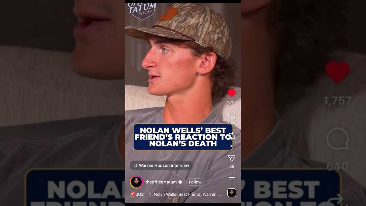 EXCLUSIVE: Warren Hudson Finally Broke His Silence Over Nolan Wells 👀😒 #suspect #guilty #fyp