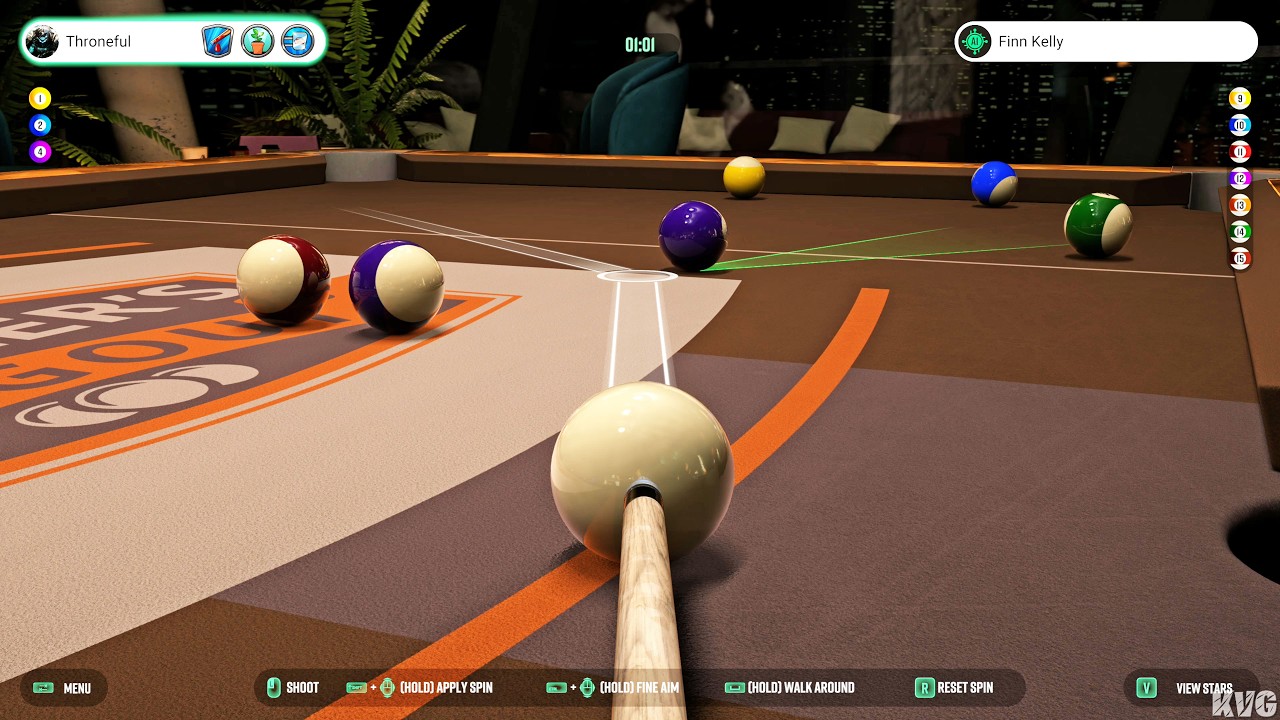 Pure Pool Pro Gameplay (PC UHD) [4K60FPS]