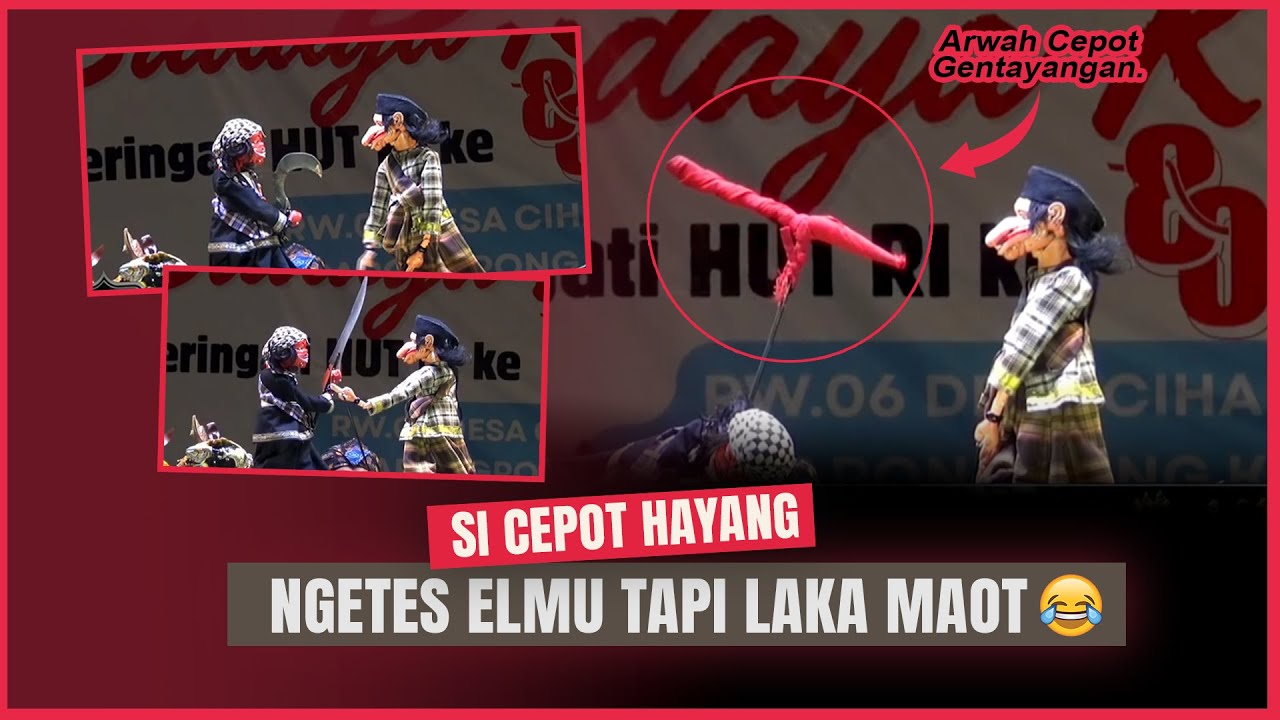 LUCU PISAN 🤣🤣⁉️ LALAKON PRABU CEPOT PEJAH