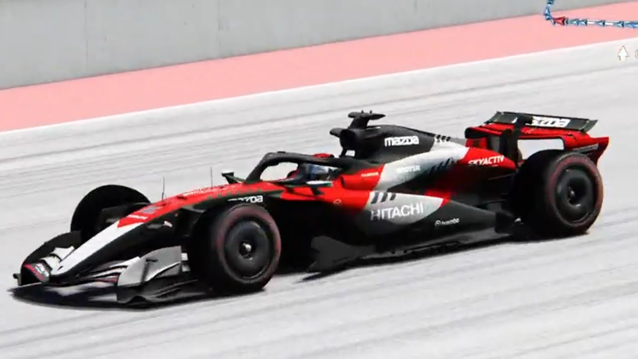 Assetto Corsa - Mazda BF1-26 V12 F1 2026 @ Dubai Autodrome GP Circuit