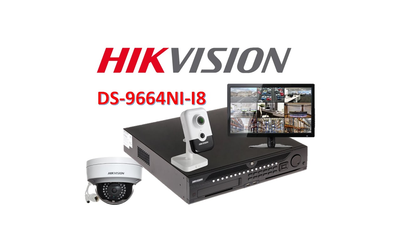 COMO CONFIGURAR NVR DS-9664NI-I8 64 CHANNEL