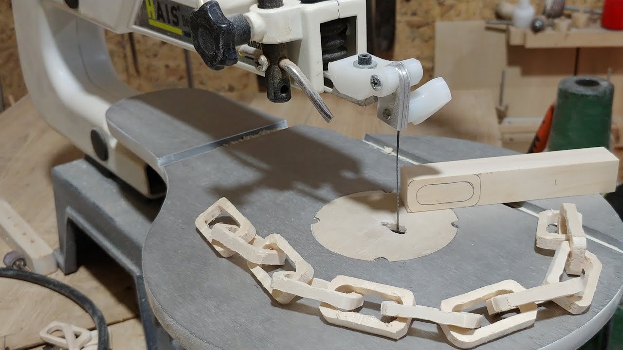 Hais Dekupaj Kıl Testeresi. Ahşap Zincir Yapımı.     #Hais #wood #wooden #woodworking
