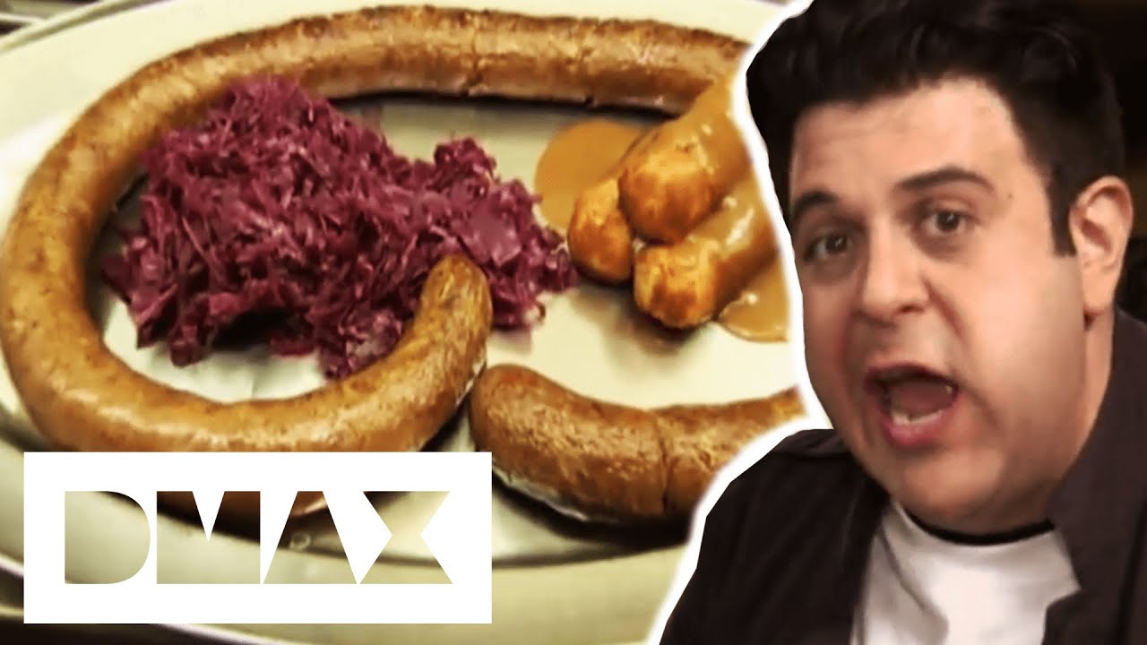 Адам против «Вызова Meterwurst» | Человек против еды