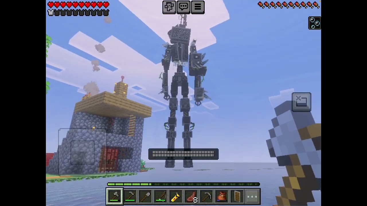 Minecraft adada hayatta kalma bölüm 5 (korku modlu)