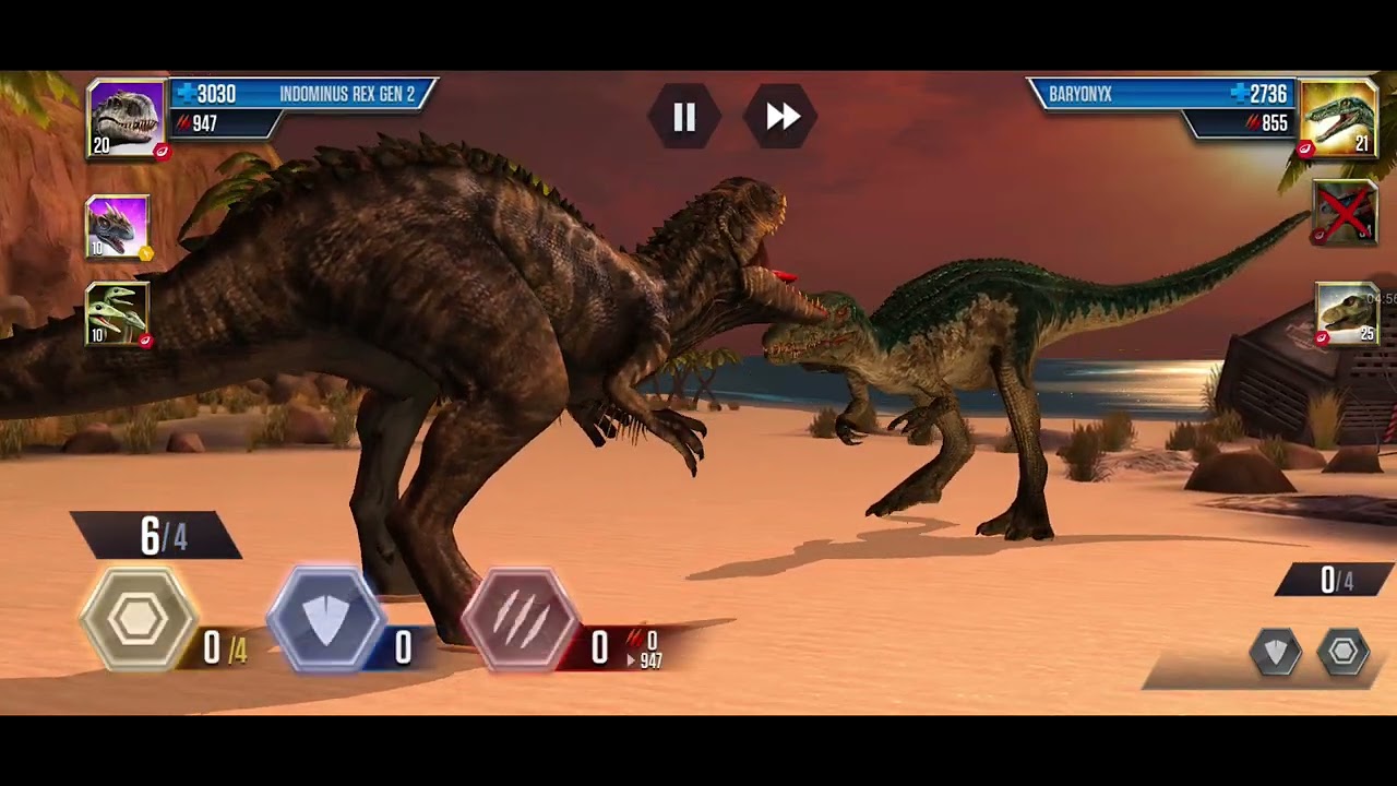 Indominus Rex and Junior Duo