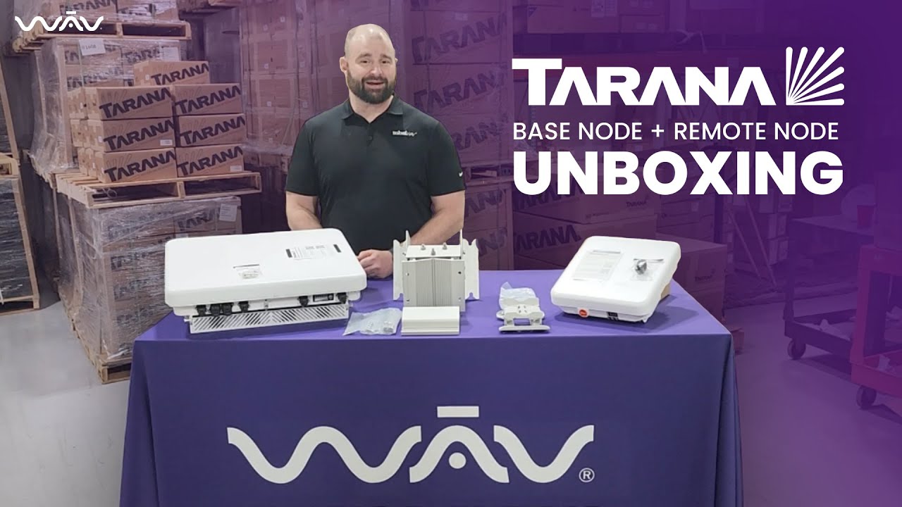 Tarana Wireless Base Node + Remote Node Unboxing