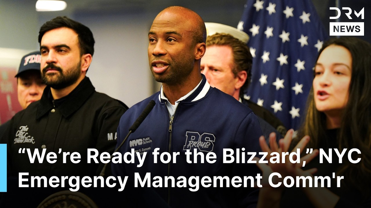 NYC Commissioner Frell and Authorities Outline NYC Blizzard Response and Safety Measures | AL1N