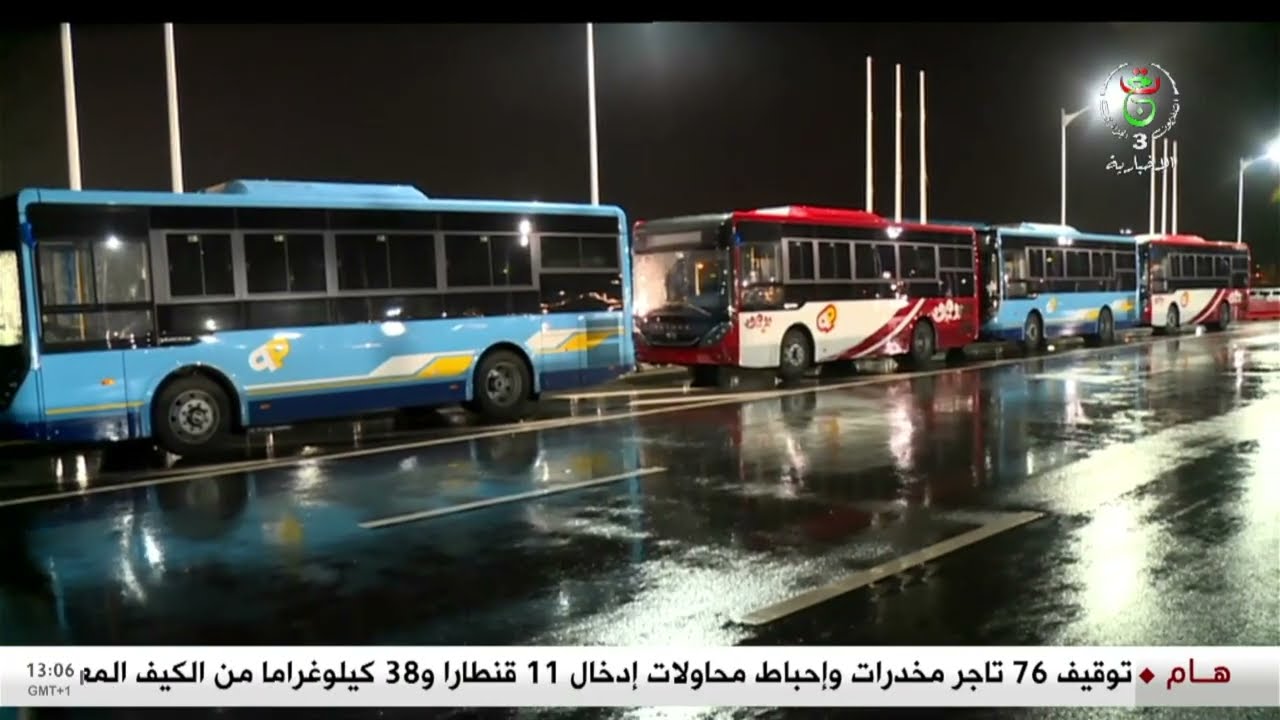 جيجل  -  نقل | وصول 380 حافلة جديدة تجديدا للحظيرة الوطنية