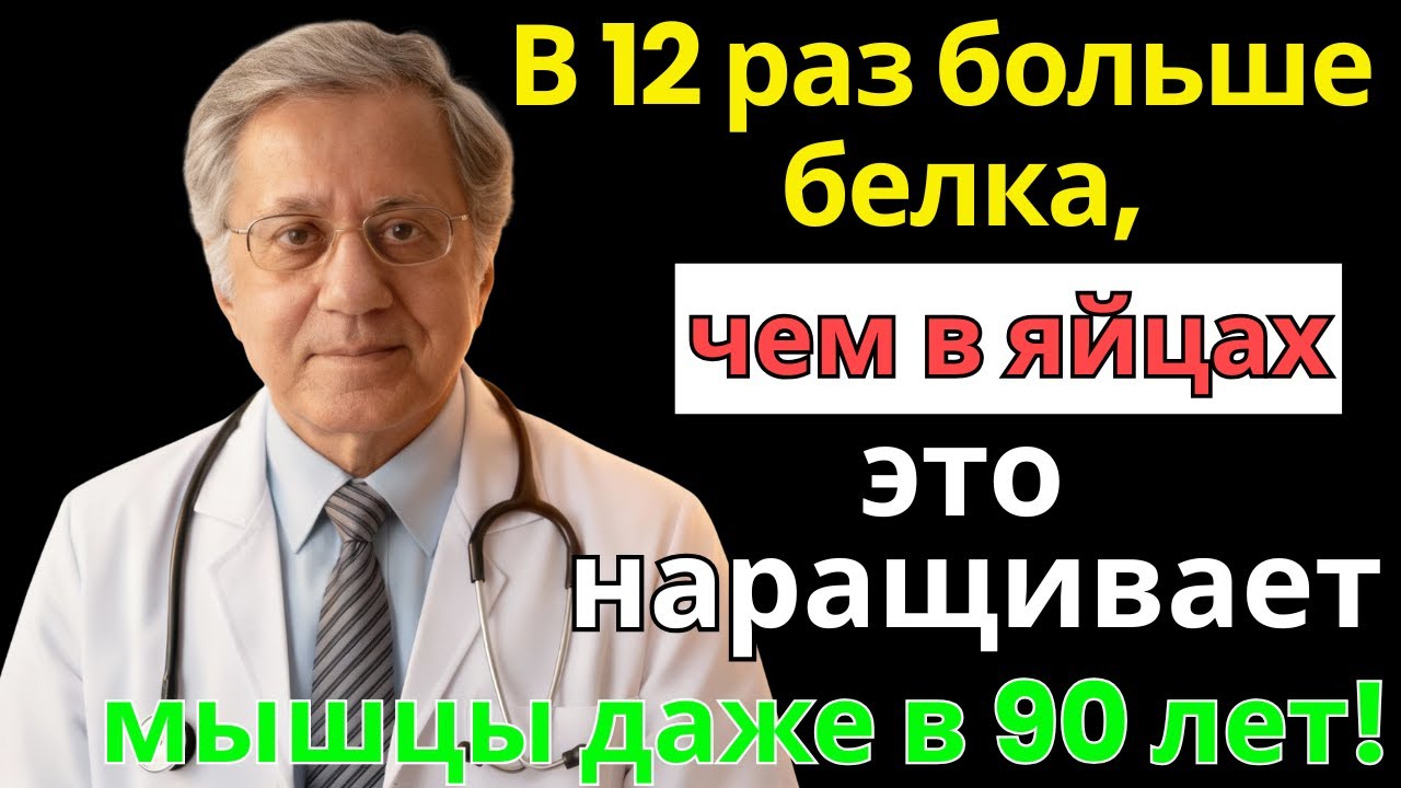 Забудьте про яйца! Эти дешёвые продукты строят мышцы быстрее после 60 | питание пожилых