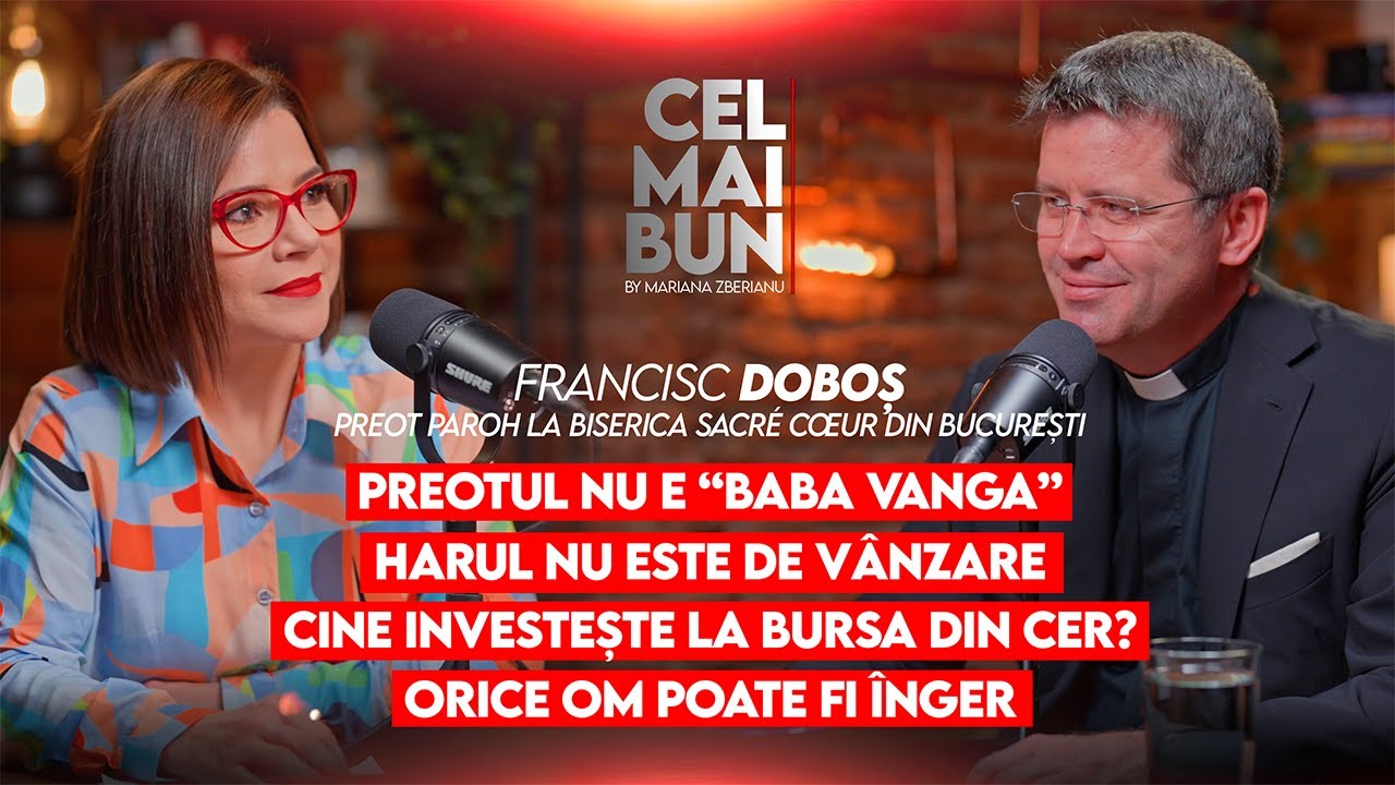 PREOTUL CARE A ÎNVĂȚAT SĂ RÂDĂ CU DUMNEZEU | PĂRINTELE FRANCISC DOBOȘ