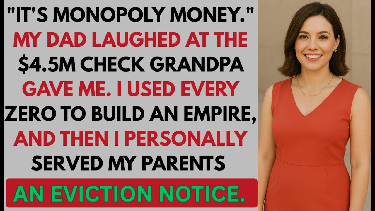 They Called My $4.5M Check Monopoly Money. I Used The Funds To Buy Their House And Sent Them A...