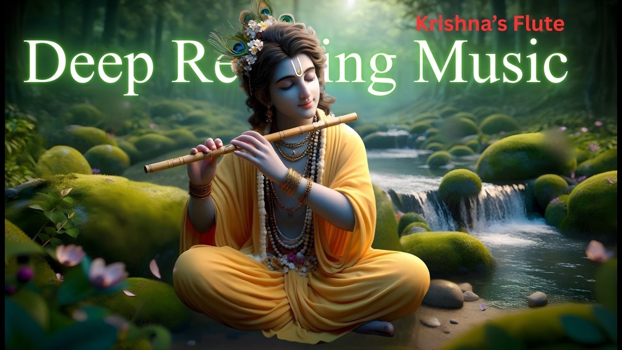 Krishna Flute Music || Relaxing music Relieves stress, body and Soul - Deep Sleep Ep43/26