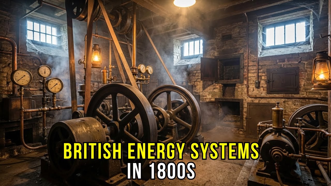 How the British built Energy Systems in Buildings Without Electricity in the 1800s