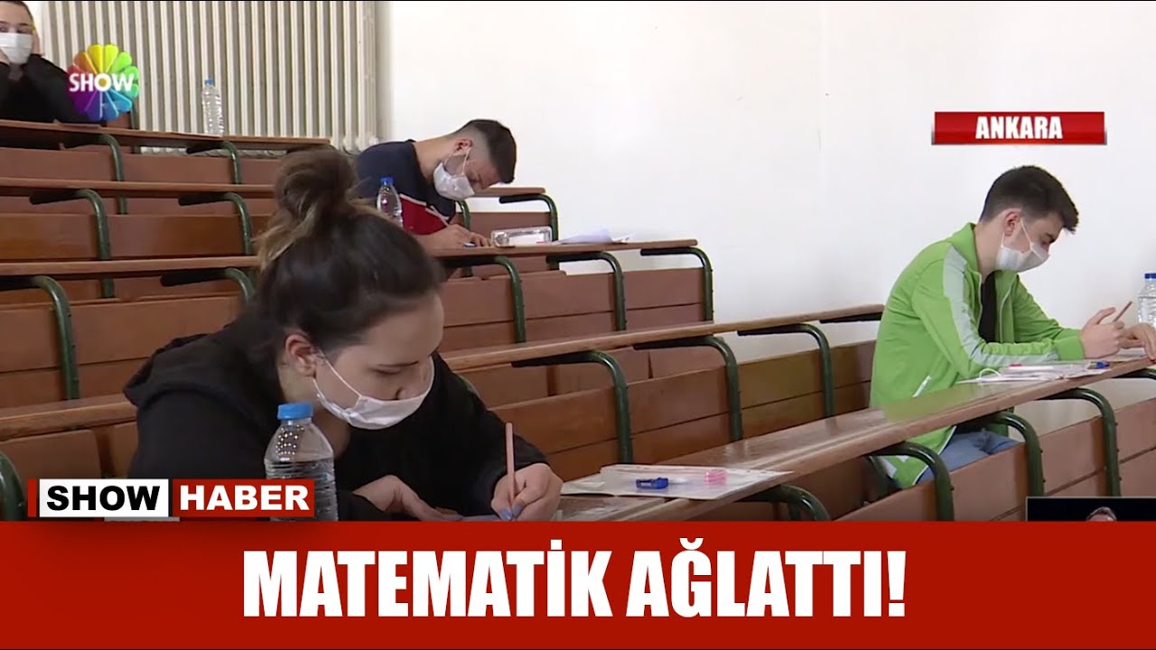 Matematik ağlattı!
