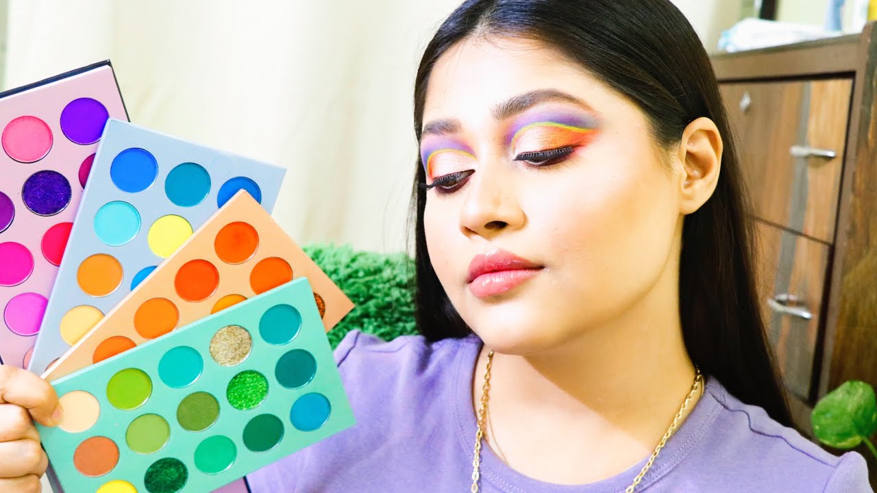 BEAUTY GLAZED colour board eyeshadow palette | Is it really that great? Honest Review