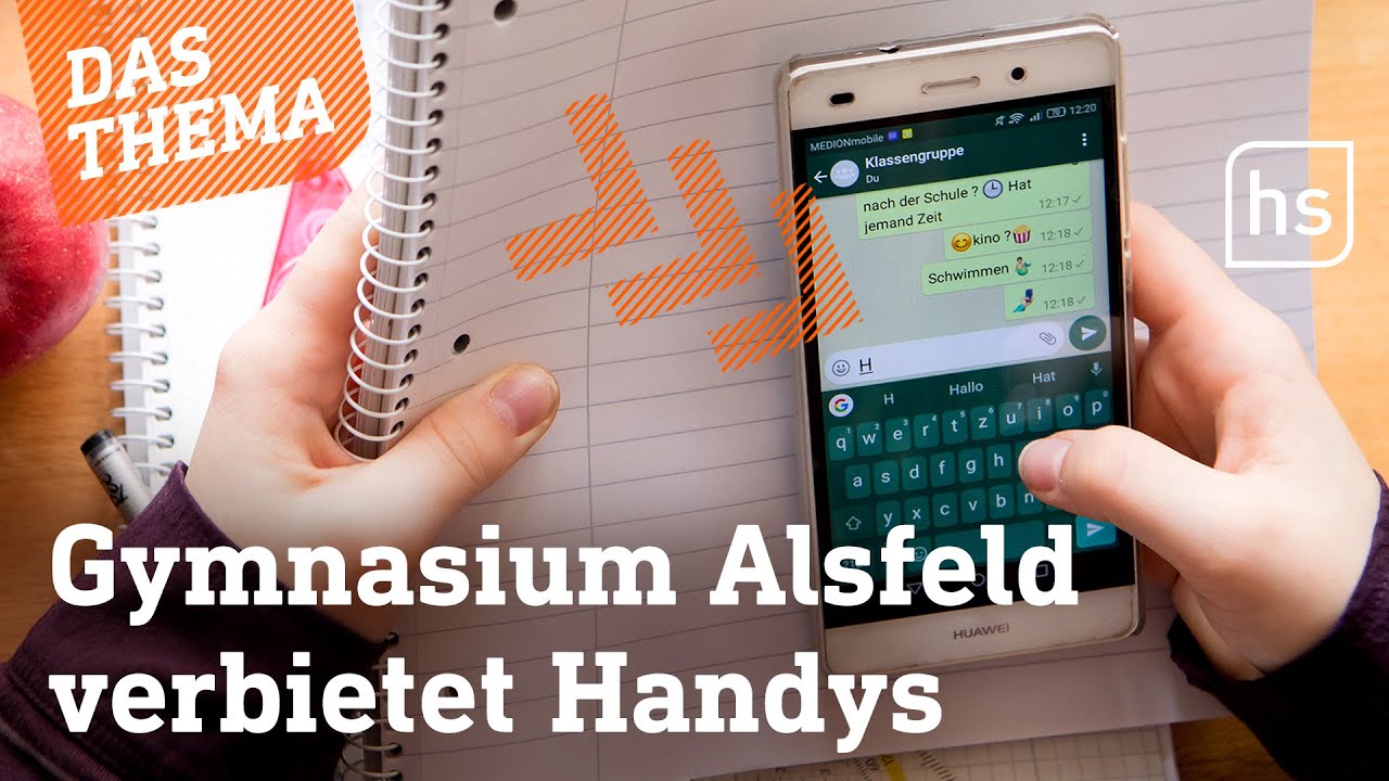 Sollten Smartphones aus allen Schulen verbannt werden? | hessenschau DAS THEMA