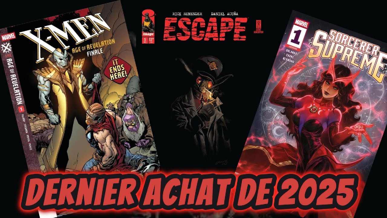 Dernier achat comics de 2025 | Fin d’année en beauté