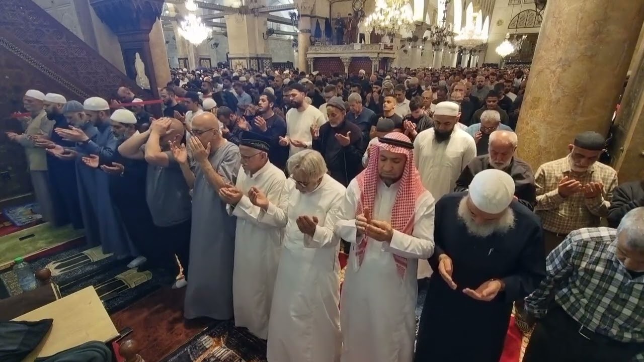 07 - دعاء ختم القرآن للشيخ محمد العباسي من الأقصى - الأحد 28 رمضان (9) 1445هج وفق 7 نيسان (4) 2024م