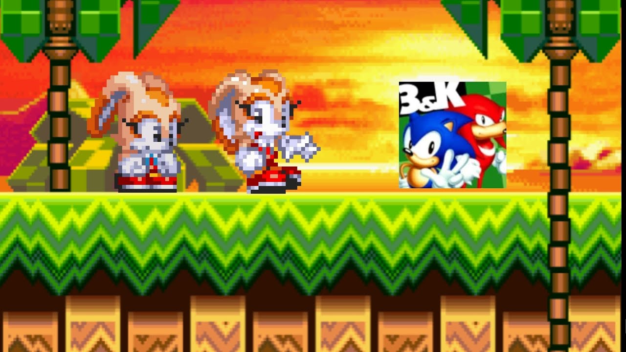 Sonic 3 A.I.R Mod Extra Slot Cream (With my sprites V2)
