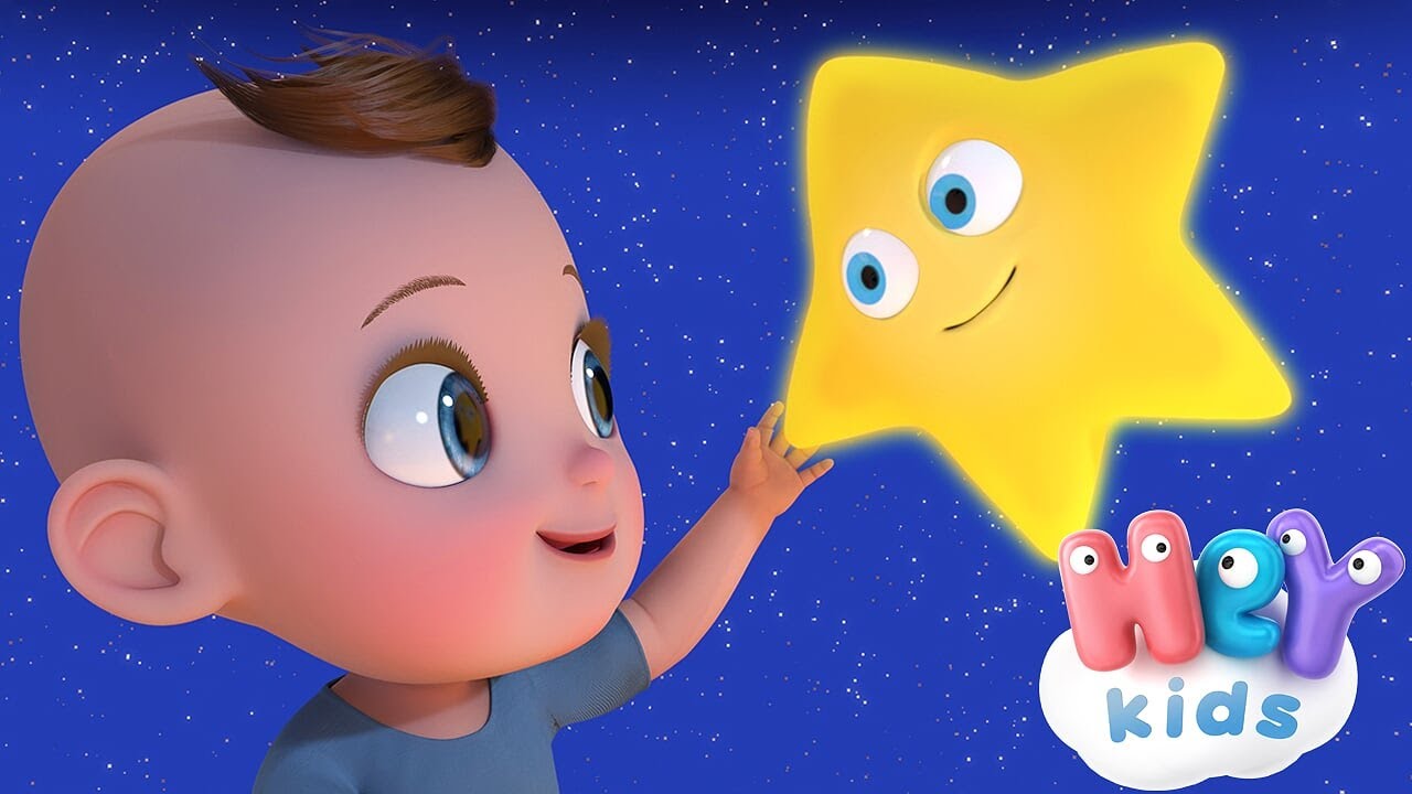 Blinke Blinke Stjernelill ⭐ Nattasanger for Barn - HeyKids