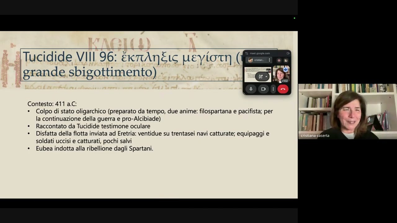 La storia con i &lsquo;se&rsquo;. Storia controfattuale in Tucidide (Cristiana Caserta)
