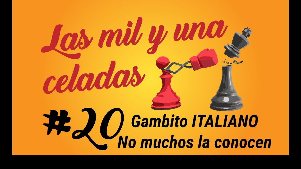 💪Poderosa Celada 💥 en el GAMBITO ITALIANO