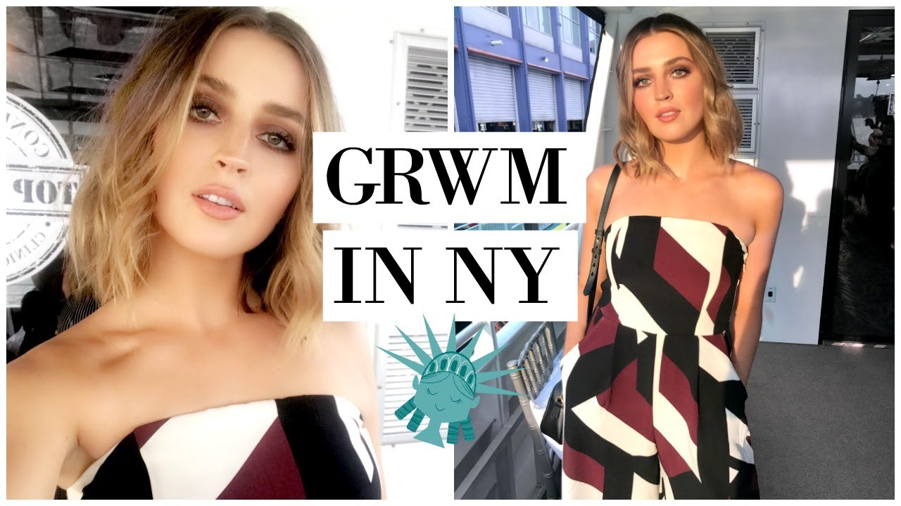 Get Ready With Me In NEW YORK | allanaramaa