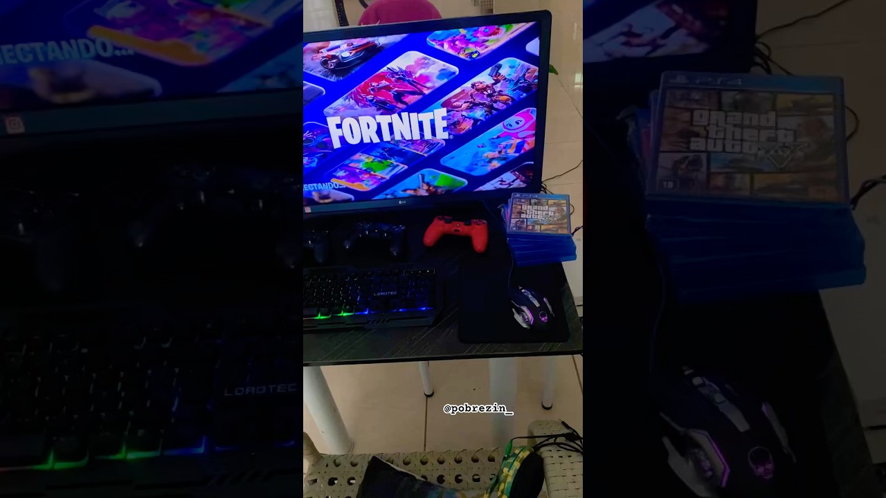 Mouse e teclado ou controle? #fortnite #playstation #xboxfortnite #xbox #ps4 #gamer #gameplay #reels