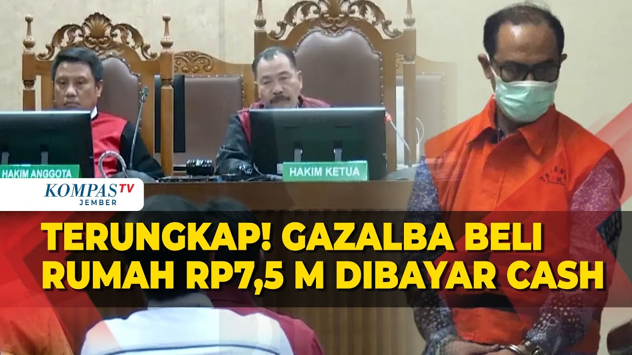 [FULL] Saksi Ungkap Hakim Agung Gazalba Beli Rumah Rp7,5 Miliar Dibayar Cash